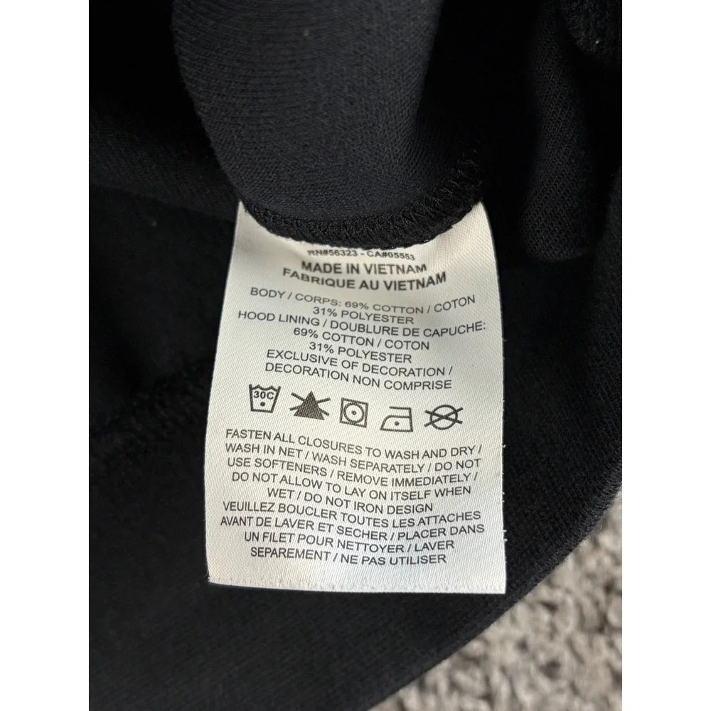 Jordan Sport Dri-FIT Full Zip Hoodie Black Mens Small Jumpman Sweatshirt